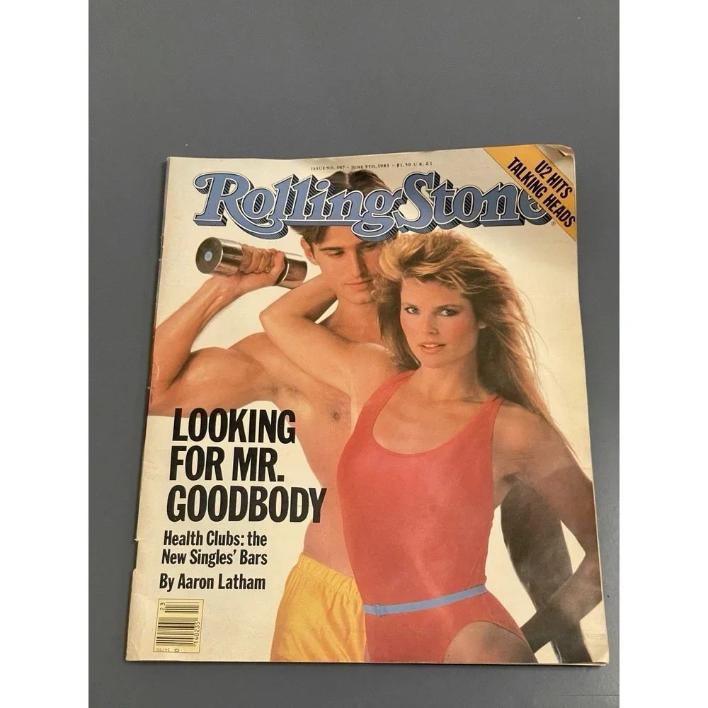 Rolling Stone Magazine June 1983 Talking Heads‎ U2 R.E.M. Christie Brinkley